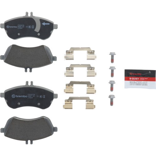 Premium NAO Ceramic OE Equivalent Front Brake Pad Set | BBBP50067N