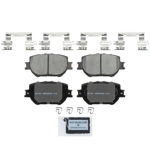 QuickStop Front Disc Brake Pad Set Ceramic | WAGZD1733