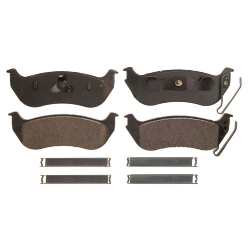 QuickStop Rear Disc Brake Pad Set Ceramic | WAGZD981