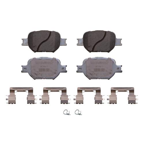 OEX Front Disc Brake Pad Set Premium Ceramic | WAGOEX817