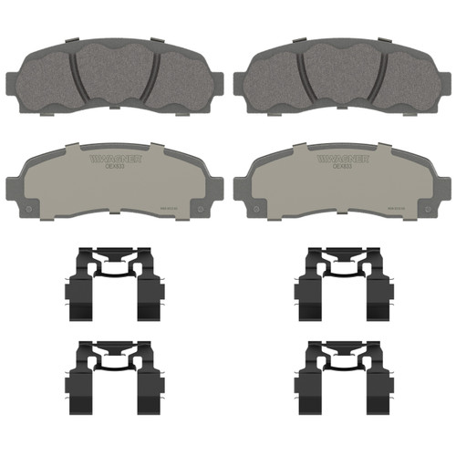 OEX Front Disc Brake Pad Set Premium Ceramic | WAGOEX833