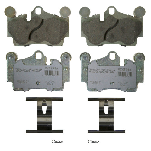 OEX Rear Disc Brake Pad Set Premium Semi-Metallic | WAGOEX978A