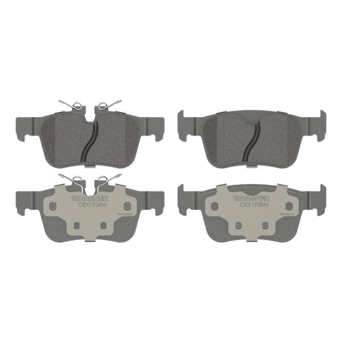OEX Rear Disc Brake Pad Set Premium Semi-Metallic | WAGOEX1938M