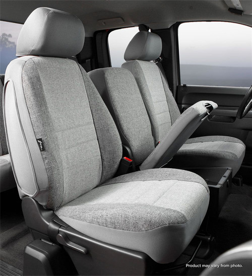 OE30 Series - Oe Tweed Custom Fit Front Seat Cover- Gray | 947OE39-17 GRAY