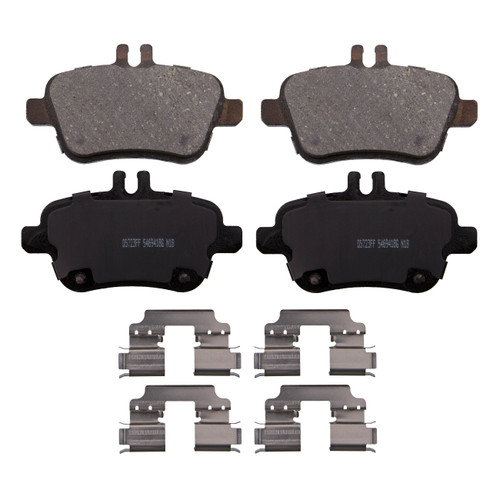 QuickStop Rear Disc Brake Pad Set Ceramic | WAGZD1646