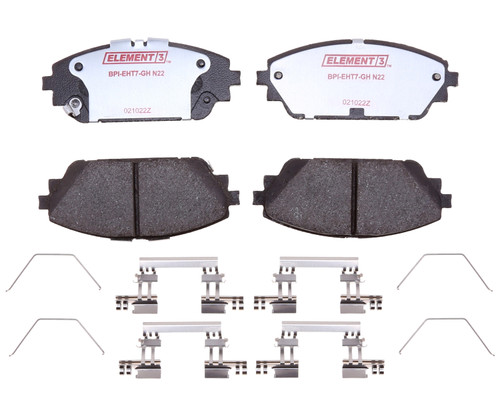 Element3 Hybrid Technology Front Disc Brake Pad Set | RAYEHT2218H