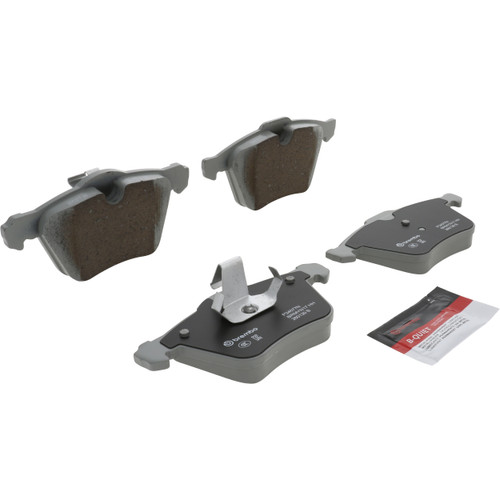 Premium NAO Ceramic OE Equivalent Front Brake Pad Set | BBBP24077N