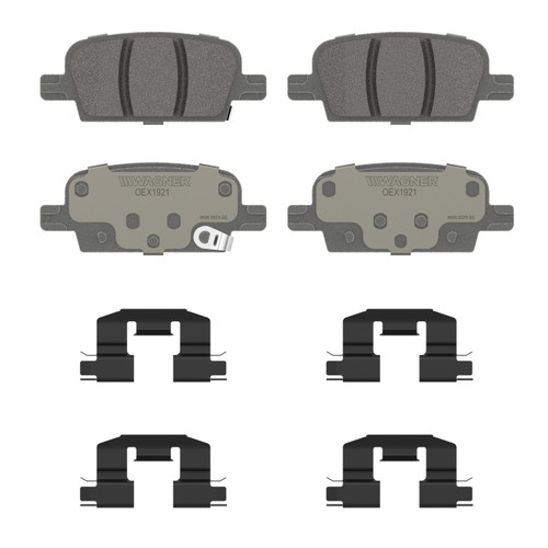 OEX Rear Disc Brake Pad Set Premium Ceramic | WAGOEX1921