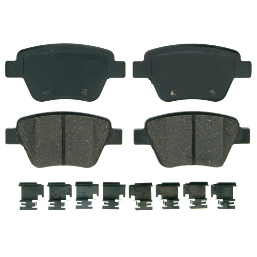 QuickStop Rear Disc Brake Pad Set Ceramic | WAGZD1456