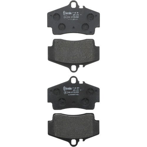 Premium Low-Met OE Equivalent Disc Brake Pad Set | BBBP65008