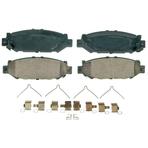 QuickStop Rear Disc Brake Pad Set Ceramic | WAGZD572