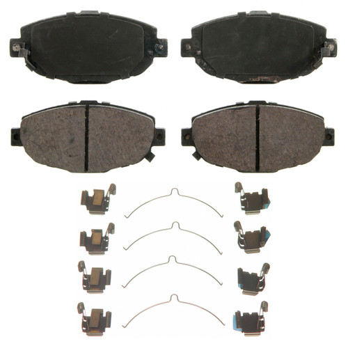 QuickStop Front Disc Brake Pad Set Ceramic | WAGZD571