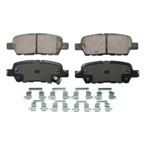QuickStop Rear Disc Brake Pad Set Ceramic | WAGZD1288