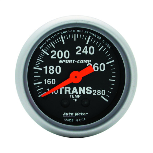 Mechanical Transmission Temperature Gauge 2-1/16", 140-280 °F, Sport-Comp | AUM3351