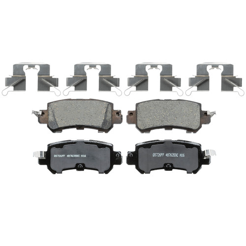 QuickStop Rear Disc Brake Pad Set Ceramic | WAGZD1624