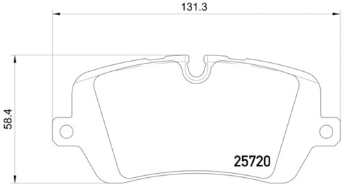 Disc Brake Pad Set | PGD355 020 361