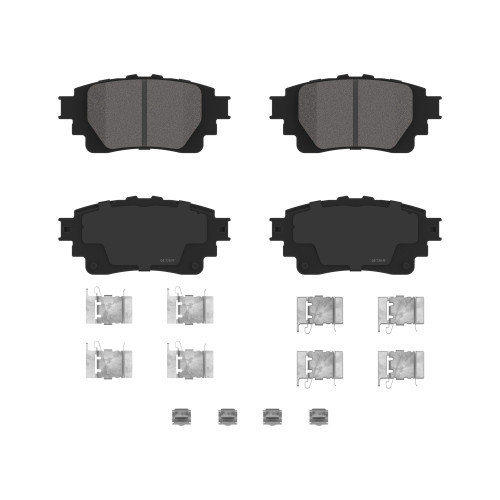 QuickStop Rear Disc Brake Pad Set Ceramic | WAGZD2183