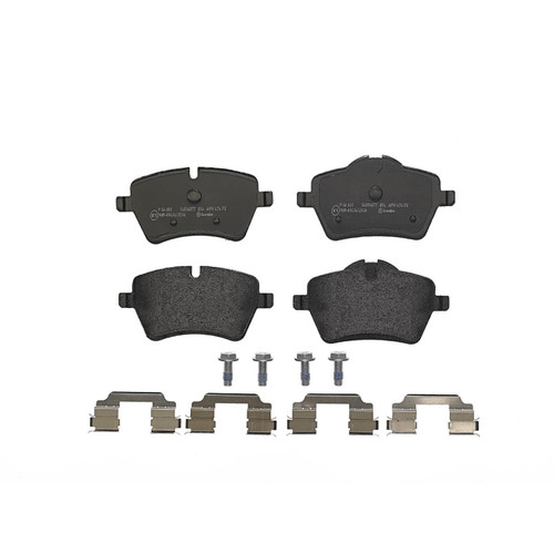 Premium Low-Met OE Equivalent Front Brake Pad Set | BBBP06051