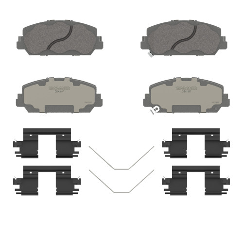 OEX Front Disc Brake Pad Set Premium Ceramic | WAGOEX1697