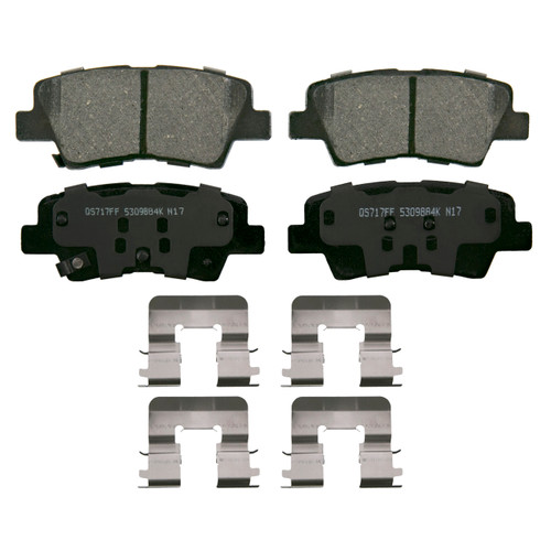 QuickStop Rear Disc Brake Pad Set Ceramic | WAGZD1813