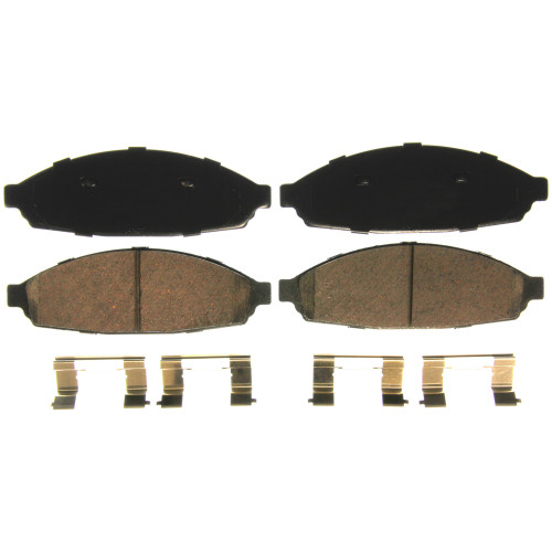QuickStop Front Disc Brake Pad Set Ceramic | WAGZD931