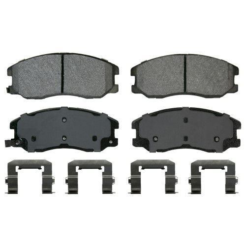 QuickStop Front Disc Brake Pad Set Semi-Metallic | WAGZX1678