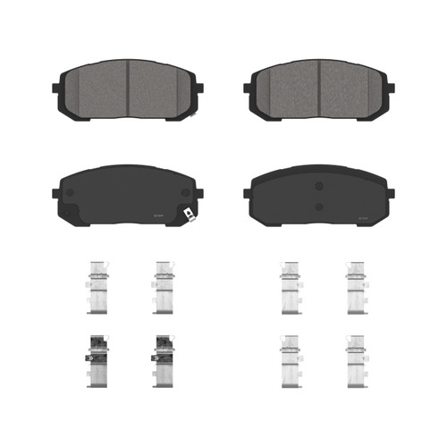 QuickStop Front Disc Brake Pad Set Ceramic | WAGZD2302