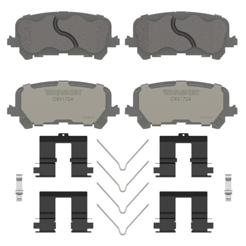 OEX Rear Disc Brake Pad Set Premium Ceramic | WAGOEX1724