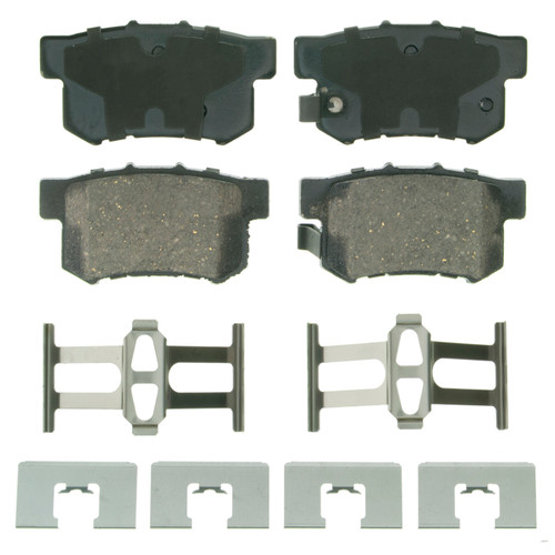 QuickStop Rear Disc Brake Pad Set Ceramic | WAGZD536
