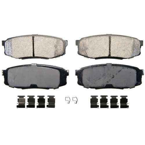 QuickStop Rear Disc Brake Pad Set Ceramic | WAGZD1304