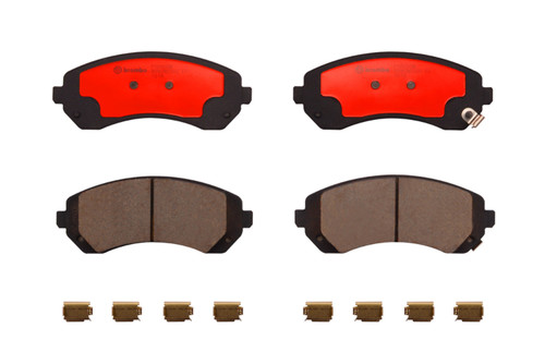 Premium NAO Ceramic OE Equivalent Front Brake Pad Set | BBBP10050N