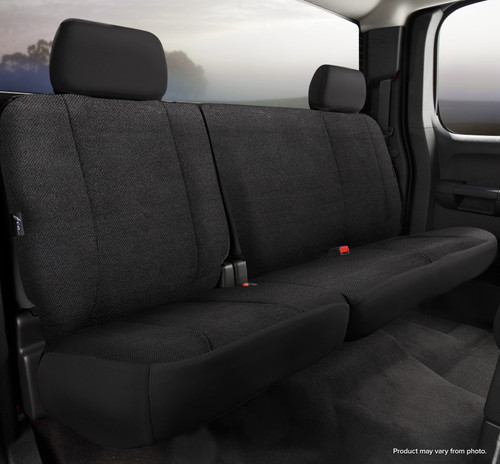 TR40 Series - Wrangler Saddleblanket Custom Fit Rear Seat Cover - Solid Black | 947TRS42-25 BLACK