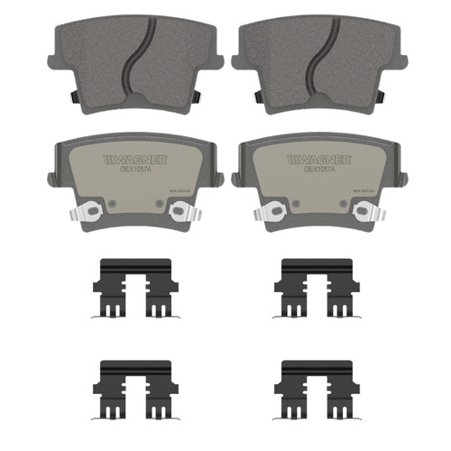 OEX Rear Disc Brake Pad Set Premium Ceramic | WAGOEX1057A