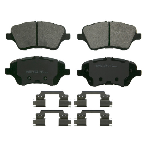 QuickStop Front Disc Brake Pad Set Semi-Metallic | WAGZX1730