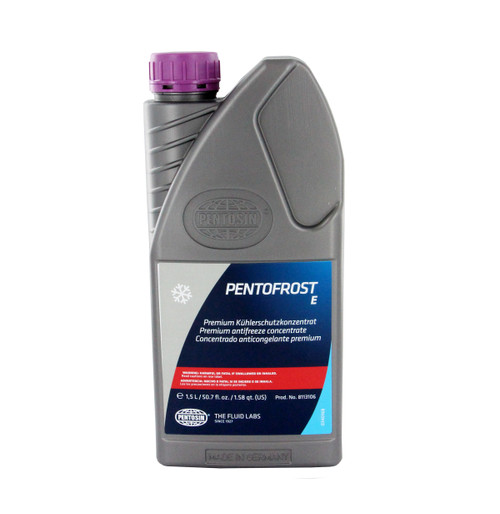 Pentofrost E Concentrate Antifreeze/Coolant with silicates is nitrite, amine & phosphate free - 1.5L | PEN8113106
