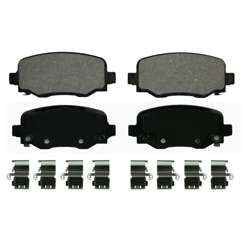 QuickStop Rear Disc Brake Pad Set Ceramic | WAGZD1734