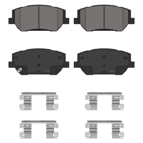 QuickStop Front Disc Brake Pad Set Ceramic | WAGZD2198