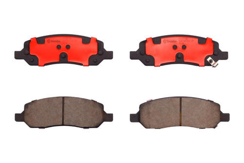 Premium NAO Ceramic OE Equivalent Rear Disc Brake Pad Set | BBBP09017N