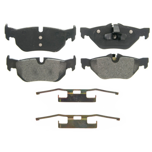 QuickStop Rear Disc Brake Pad Set Semi-Metallic | WAGZX1267