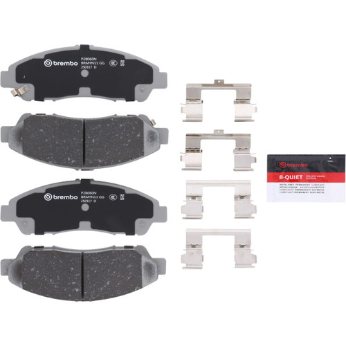 Premium NAO Ceramic OE Equivalent Front Brake Pad Set | BBBP28060N