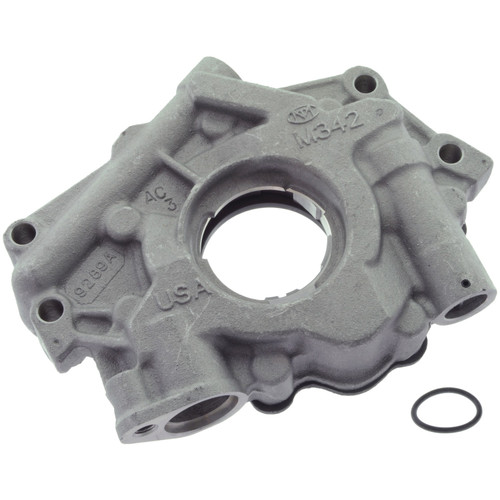 M342 Stock Replacement : Standard Volume, Standard Pressure, Aluminum Oil Pump With Gasket | 978M342