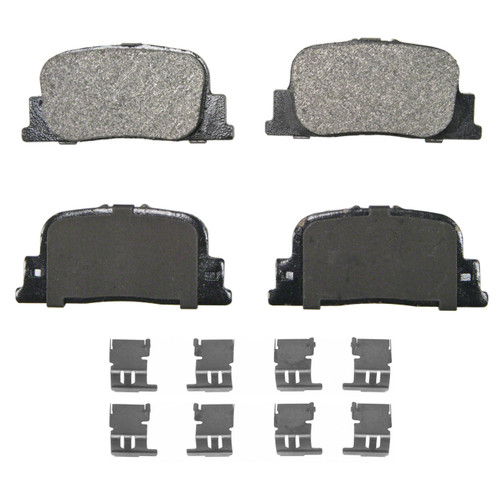 QuickStop Rear Disc Brake Pad Set Semi-Metallic | WAGZX835