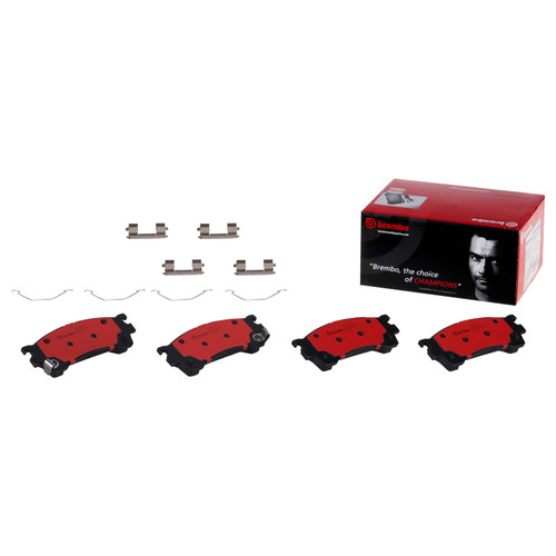 Premium NAO Ceramic OE Equivalent Front Brake Pad Set | BBBP49023N