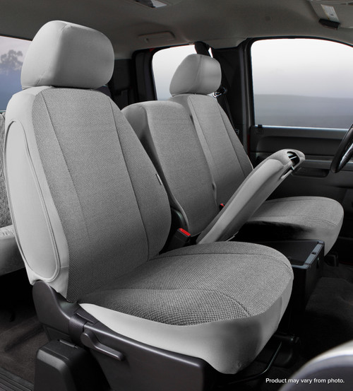 TR40 Series - Wrangler Saddleblanket Custom Fit Front Seat Cover - Solid Gray | 947TRS48-27 GRAY