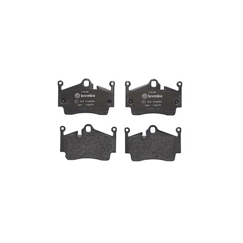 Premium Low-Met OE Equivalent Rear Disc Brake Pad Set | BBBP65028