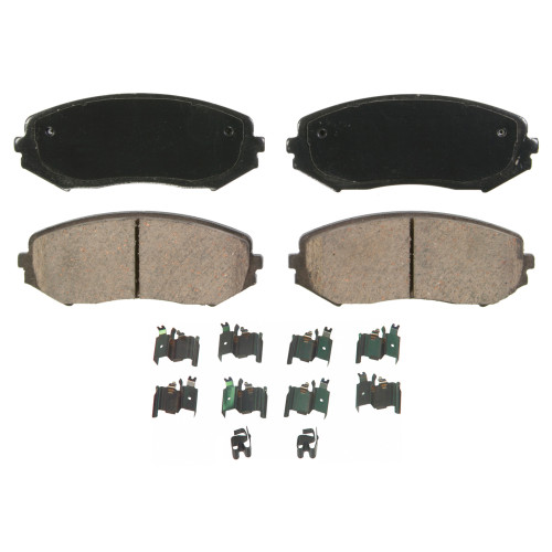 QuickStop Front Disc Brake Pad Set Ceramic | WAGZD1188
