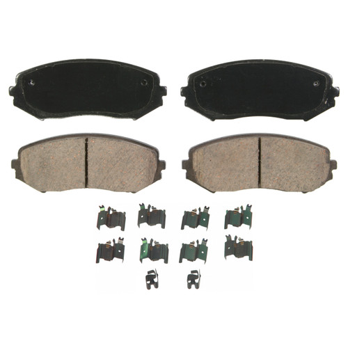 QuickStop Front Disc Brake Pad Set Ceramic | WAGZD1188