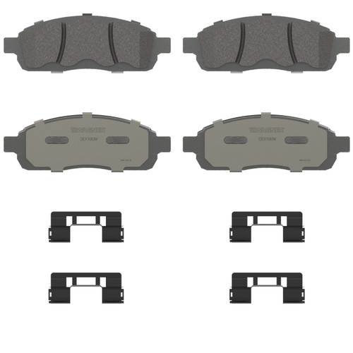 OEX Front Disc Brake Pad Set Premium Semi-Metallic | WAGOEX1083M