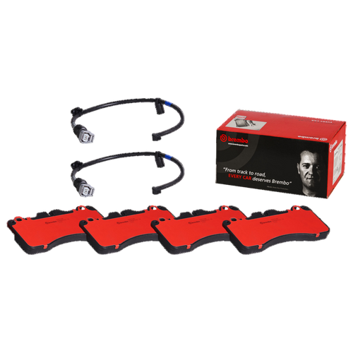 Premium NAO Ceramic OE Equivalent Front Brake Pad Set | BBBP83154N