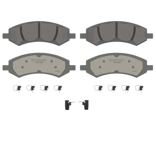 OEX Front Disc Brake Pad Set Premium Semi-Metallic | WAGOEX1084M